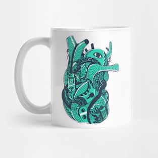 Coastal Light Heart Mug